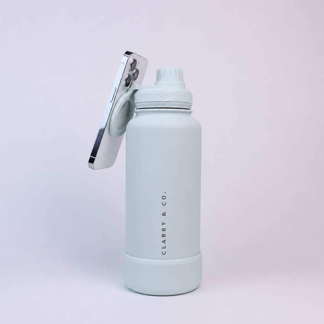 Sip &amp; Stand Water Bottle - Baby Blue