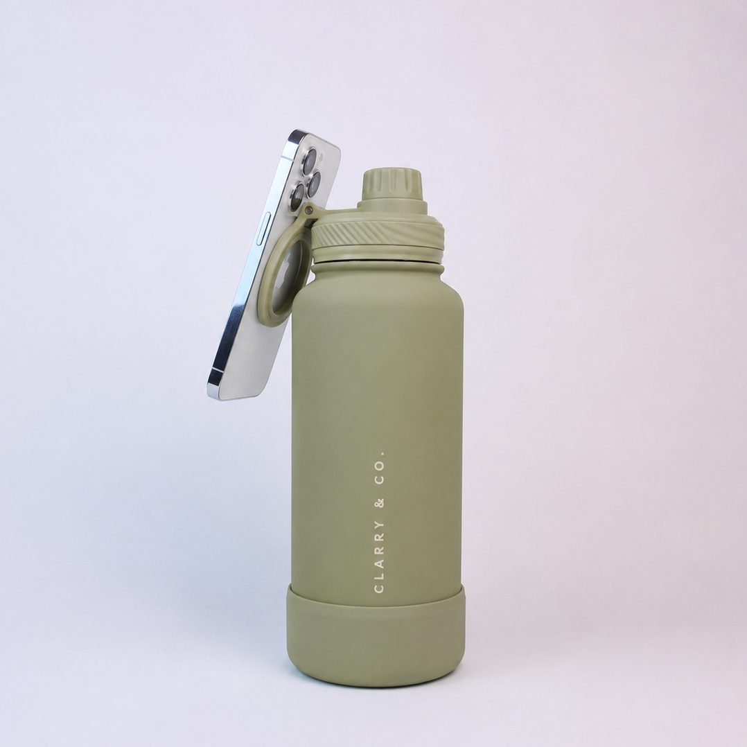Sip &amp; Stand Water Bottle - Sage