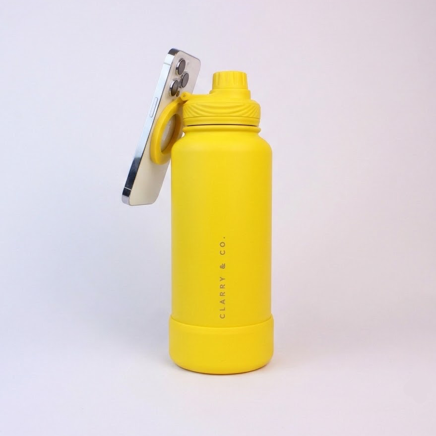 Sip &amp; Stand Water Bottle - Yellow