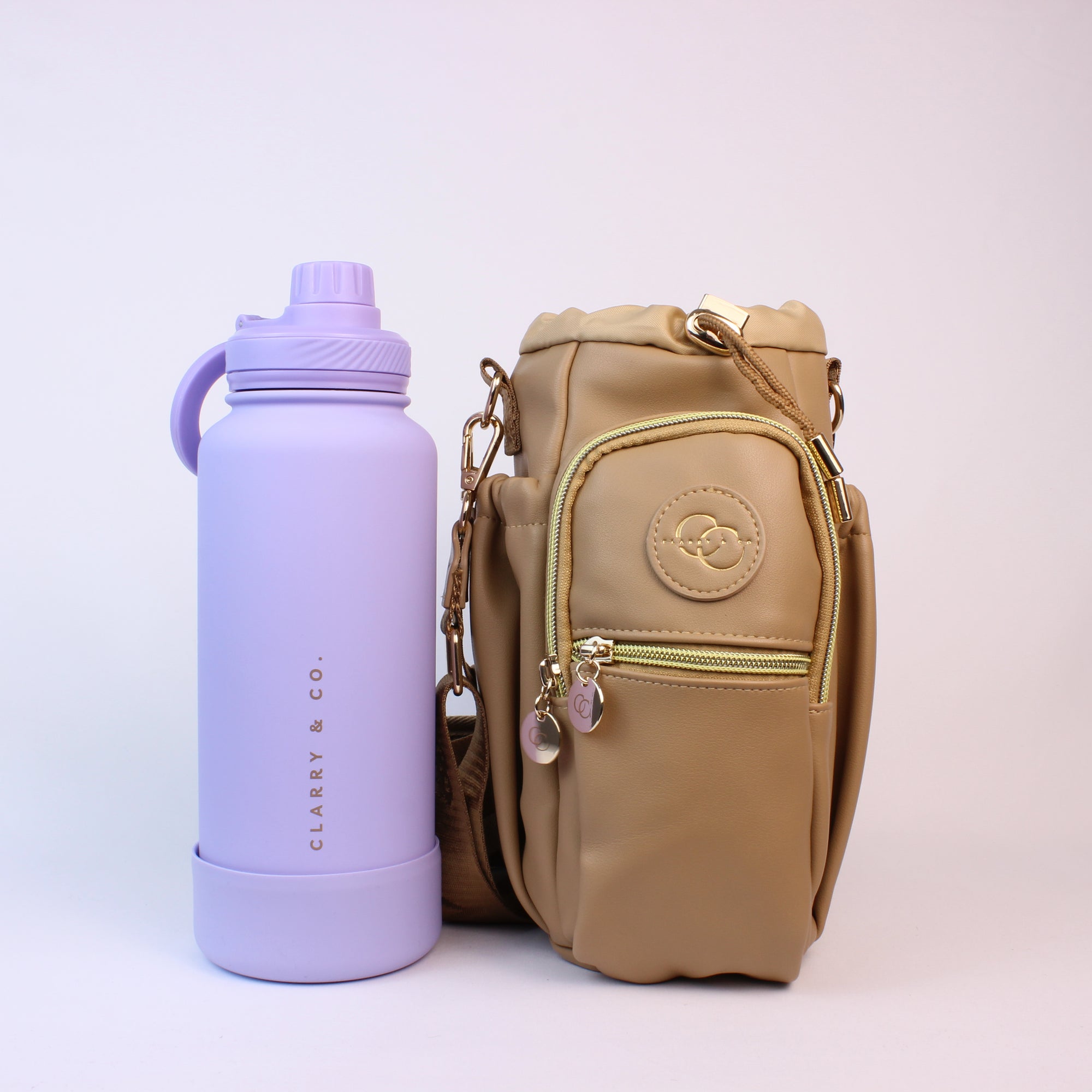 The Perfect Pair — Sip &amp; Stash Combo Leather Look